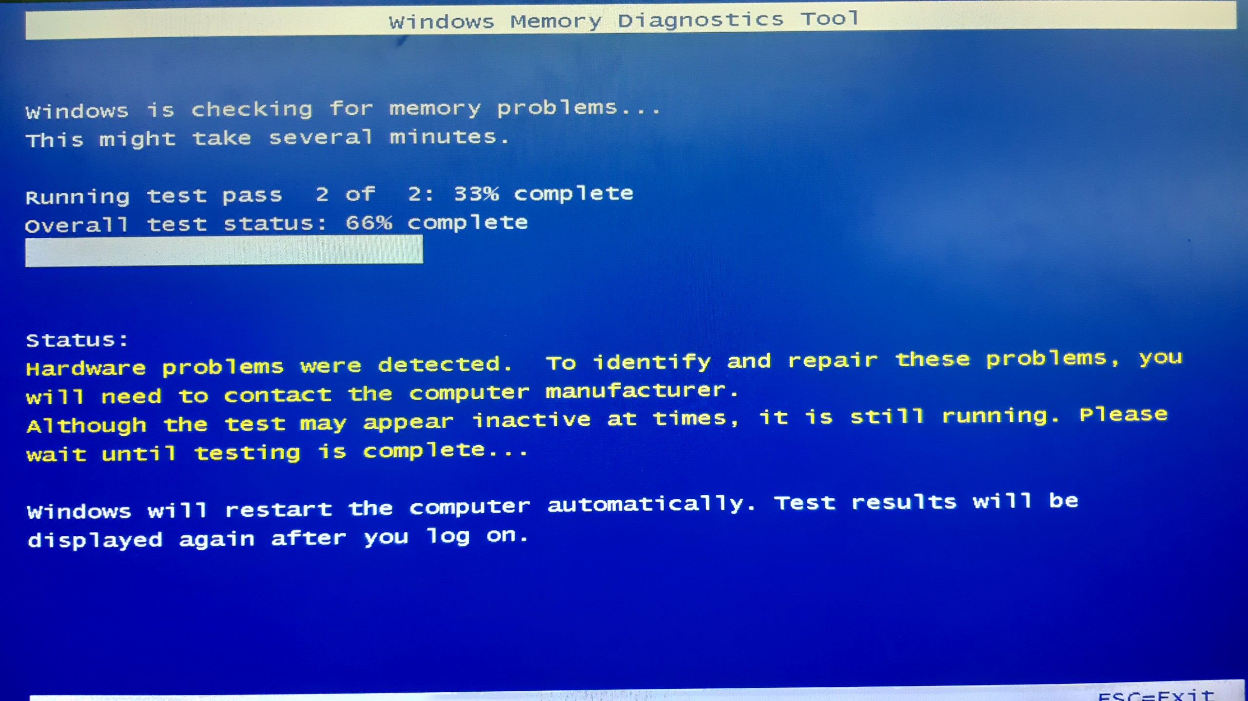 test ram
