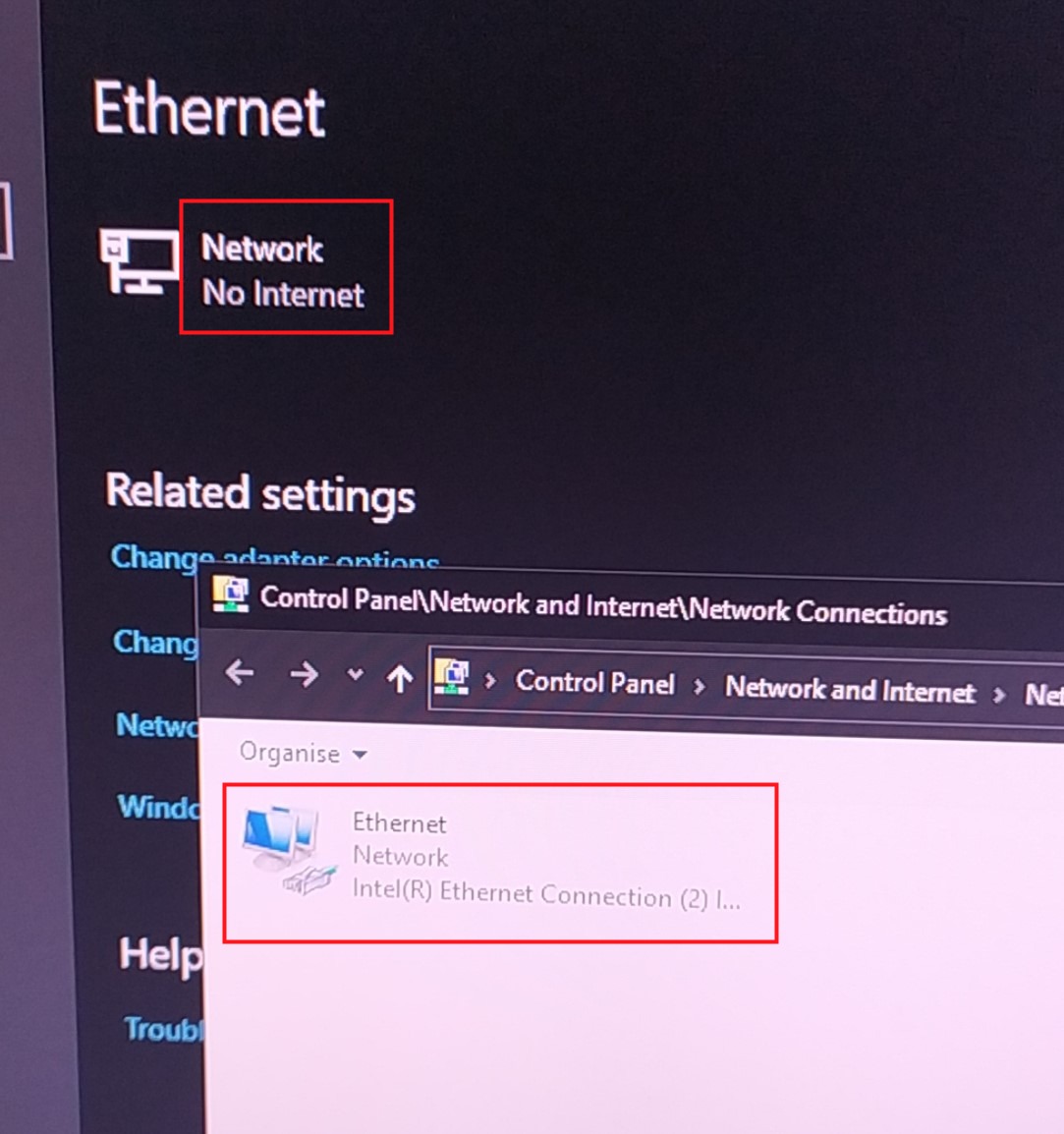 Sửa lỗi Windows 10 2004 no internet